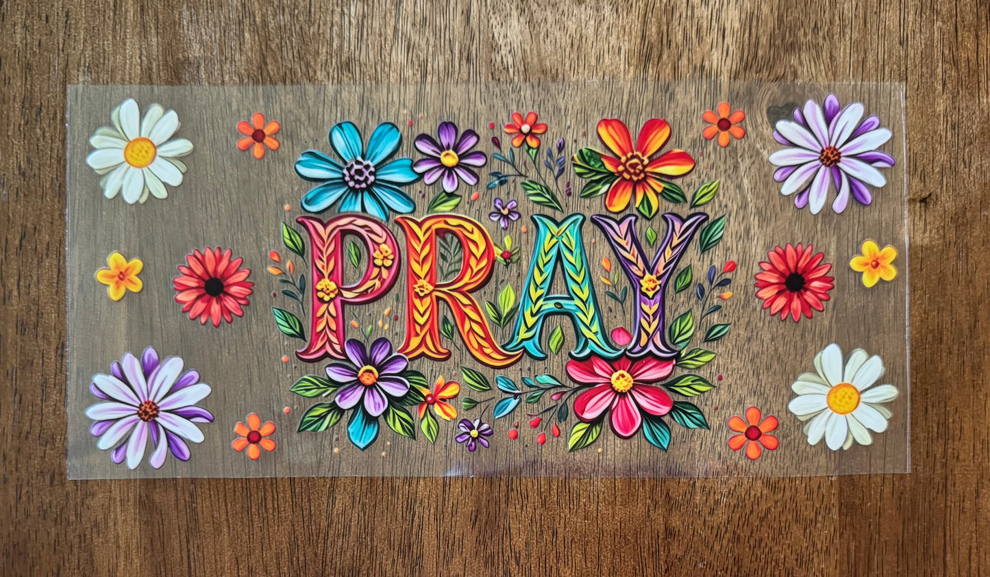 Colorful Pray Cup Wrap