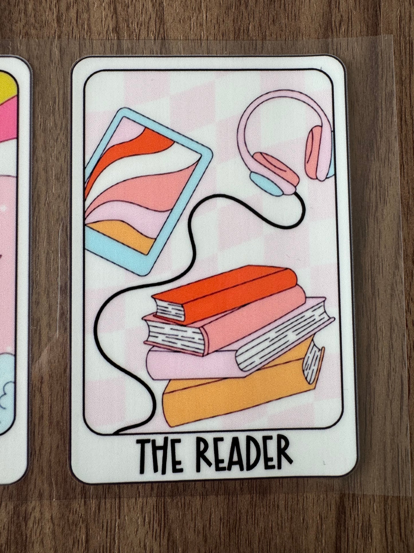 Book Tarot Card Decal Sheet