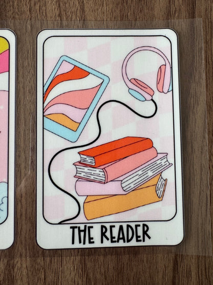 Book Tarot Card Decal Sheet