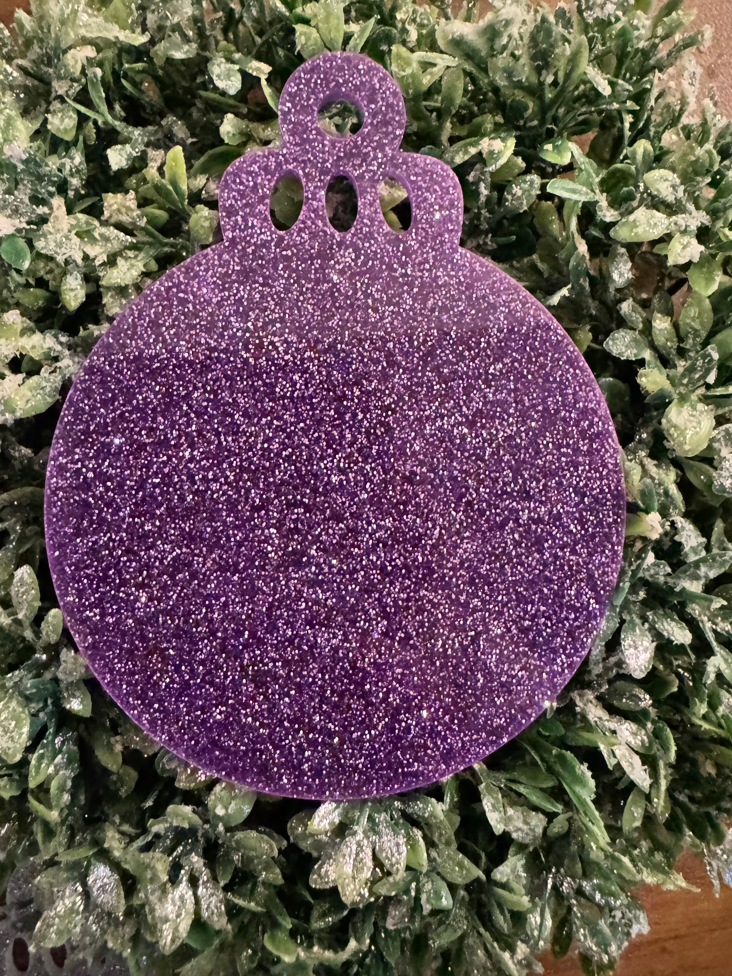 Purple Ornament