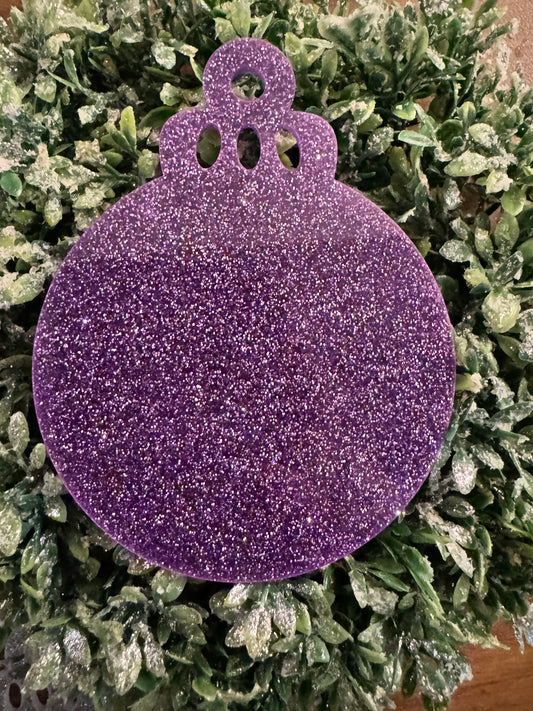 Purple Ornament