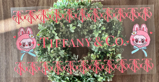 Pink T Boujee Boo-Boo Cup Wrap