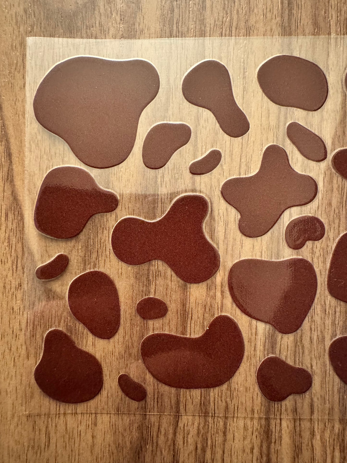 Brown Cow Print Cup Wrap