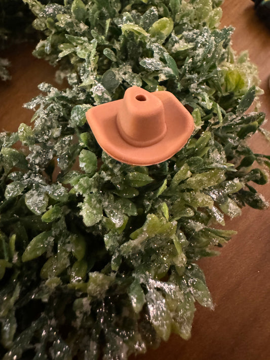 Brown Cowboy Hat Focal