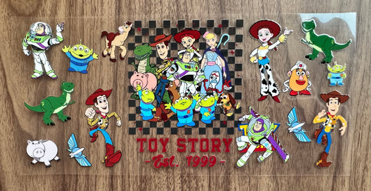 Checkered Toys Cup Wrap