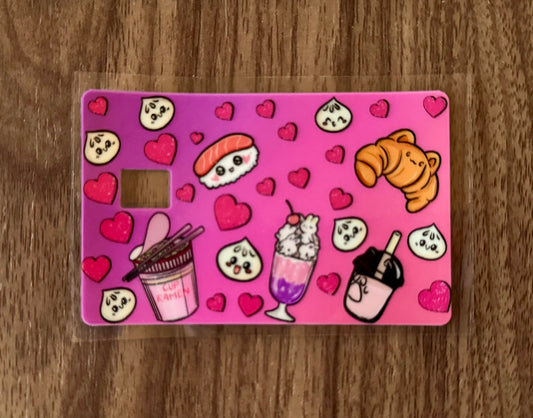 Sushi & Boba Card Wrap