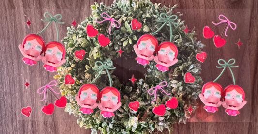 Cherry Cry Doll Cup Wrap