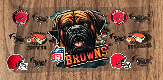 Ohio Football Animal Cup Wrap