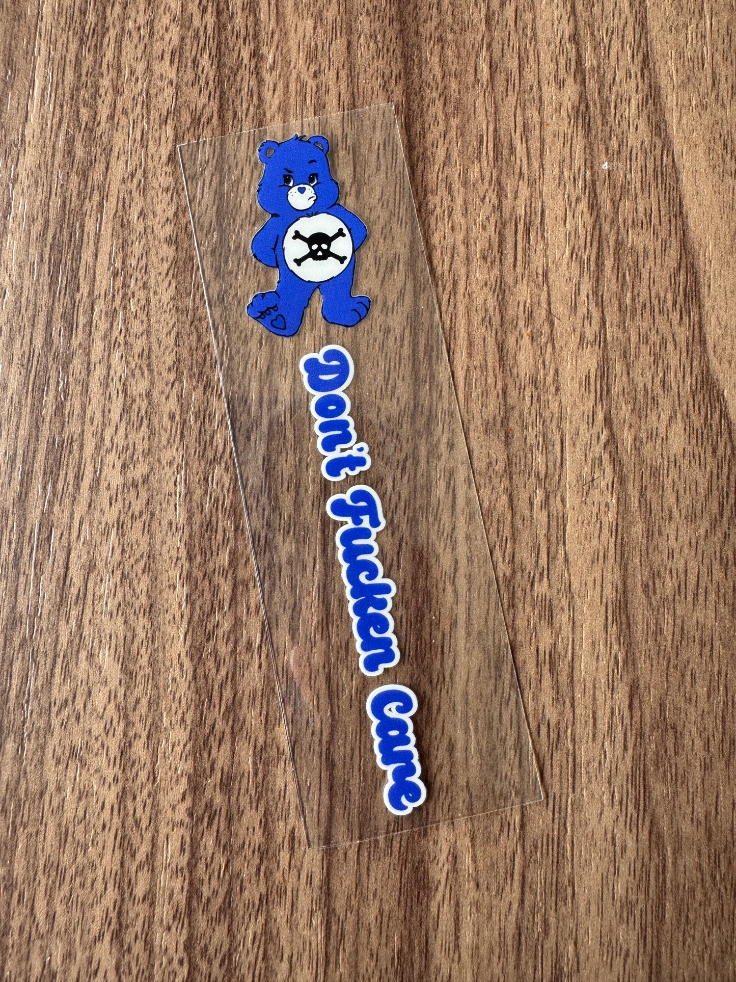 Dark Blue Swear Bear Pen Wrap