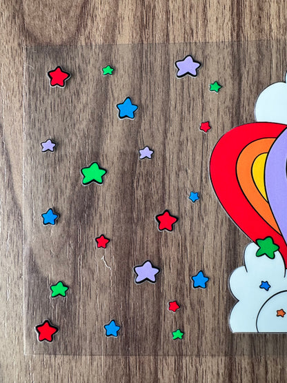 Sliding Rainbow Girl Cup Wrap