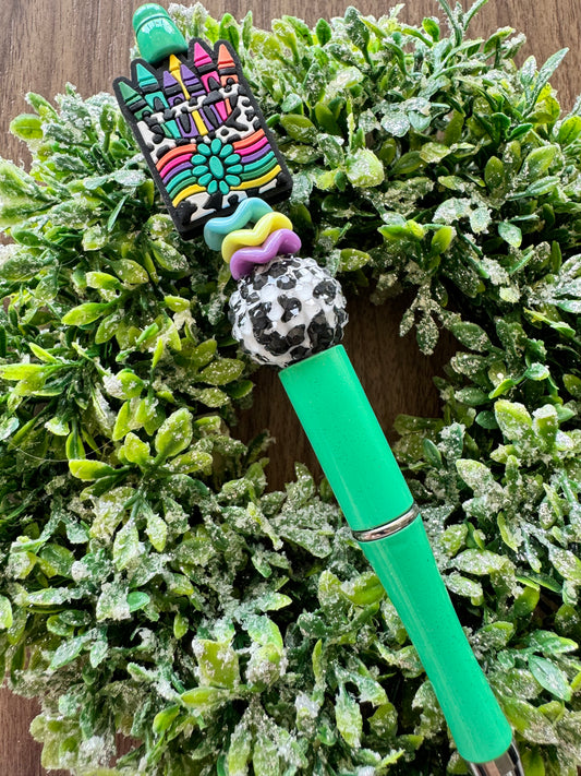 Groovy Crayons Pen