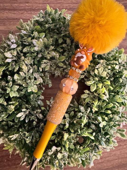 Chocolate Easter Gnome Pom Pen