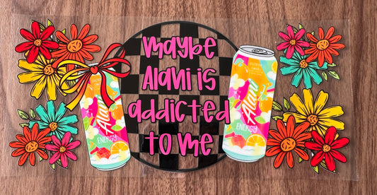 Addicted to Energy Drinks Cup Wrap