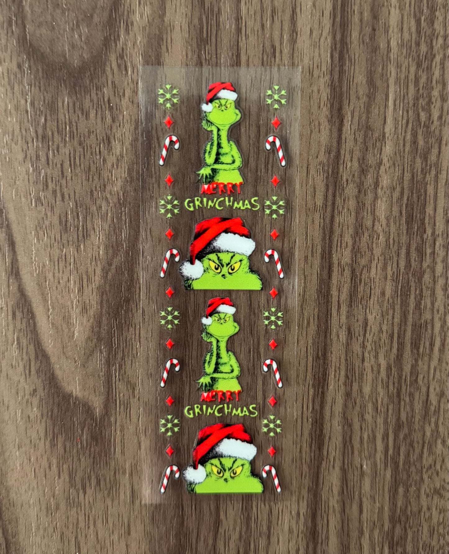 Green Christmas Guy Pen Wrap