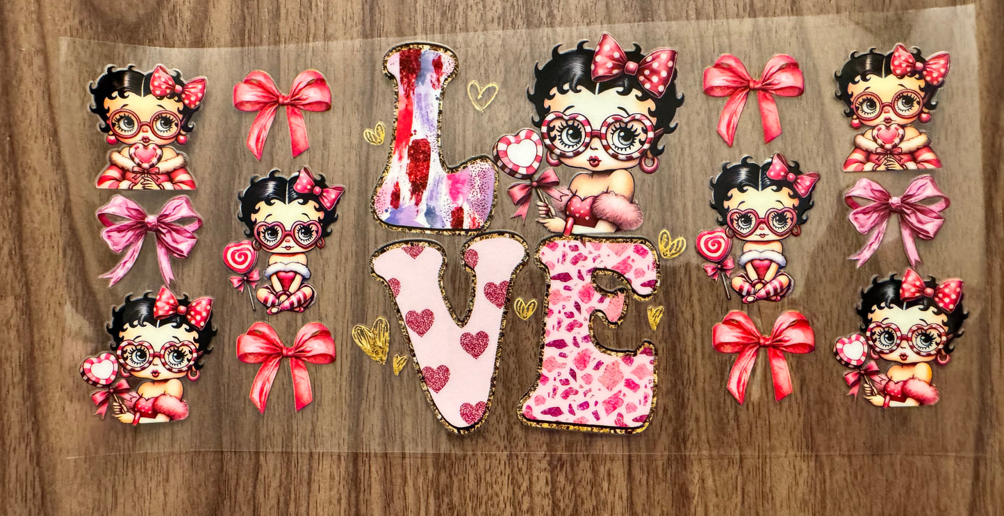 Love Pin-Up Girl Cup Wrap