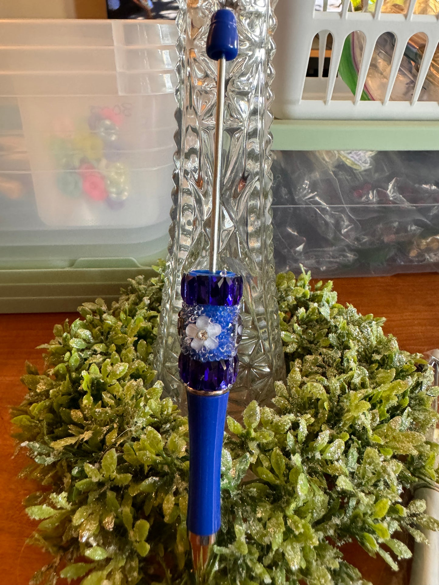 Crystal Flower Pens