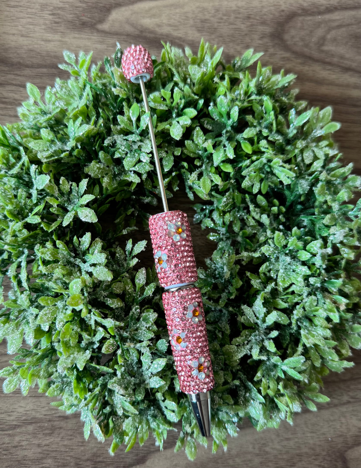 Pink Flowery Fancy Pen