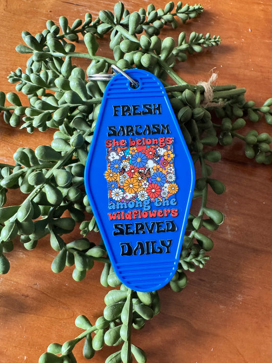 Fresh Sarcasm Keychain