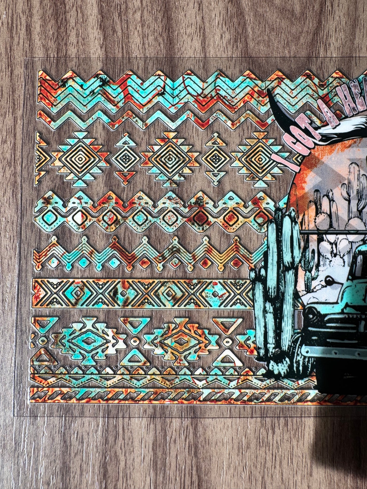 Western Truck Cup Wrap