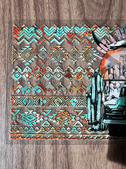 Western Truck Cup Wrap