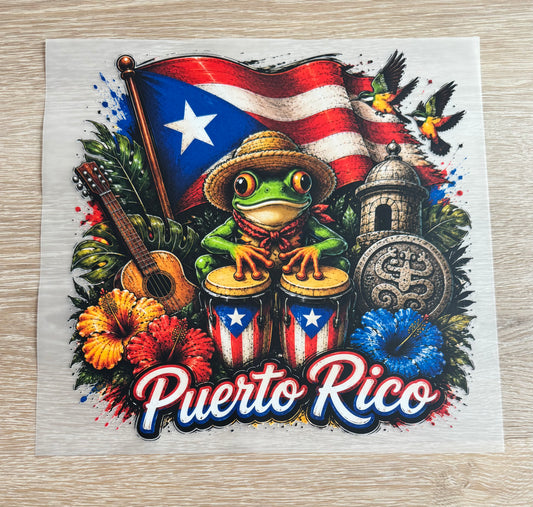 Puerto Rico Frog Transfer
