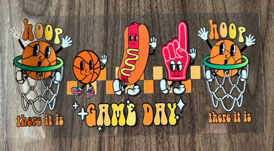 Basketball Game Day Cup Wrap