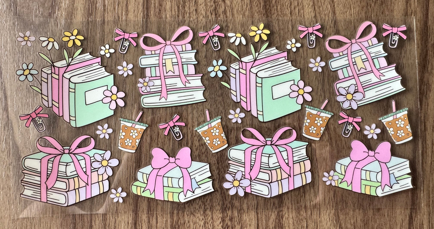 Books & Coffee Cup Wrap