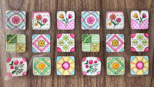 Bright Patchwork Cup Wrap