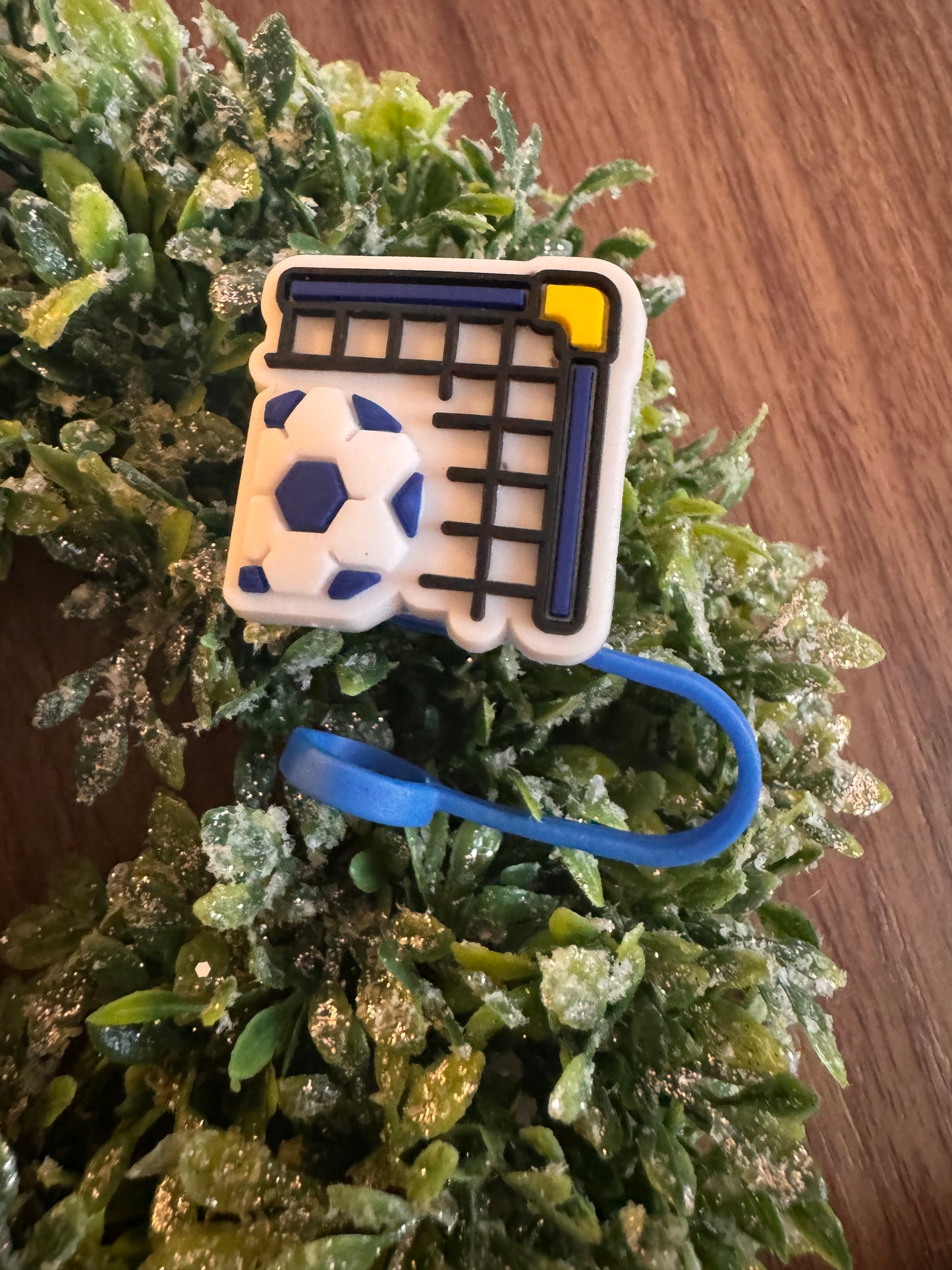 Soccer Goal Straw Topper