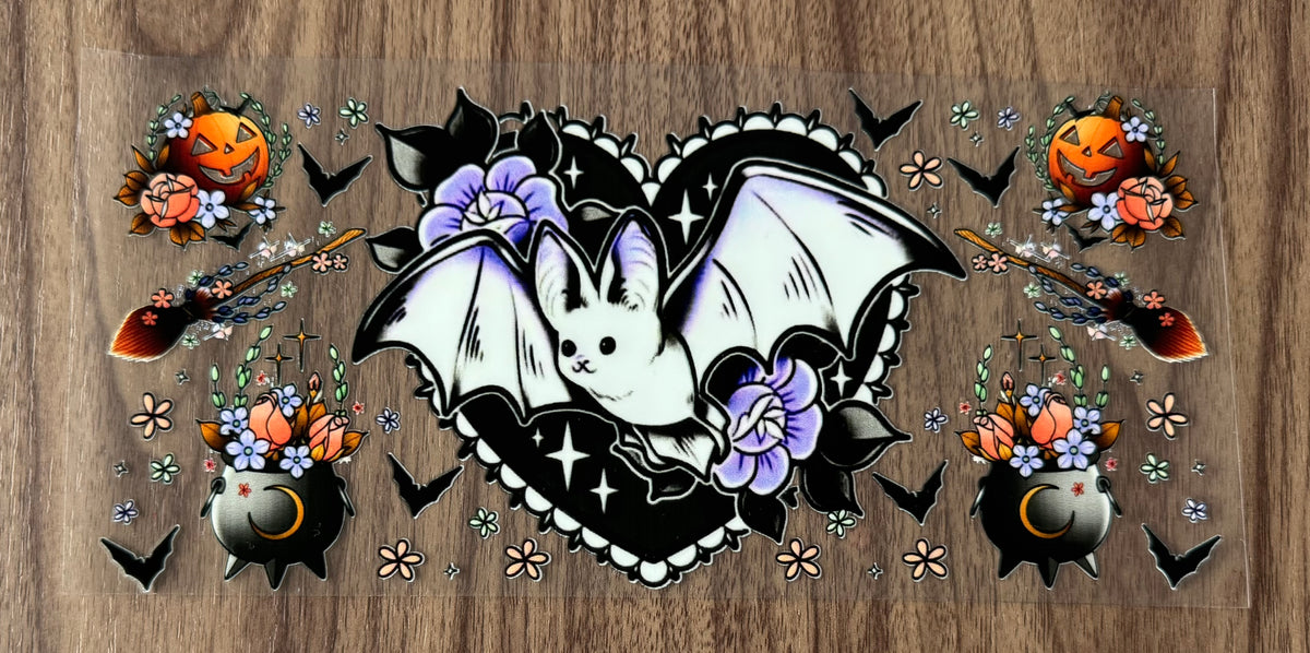 Bat Heart Cup Wrap