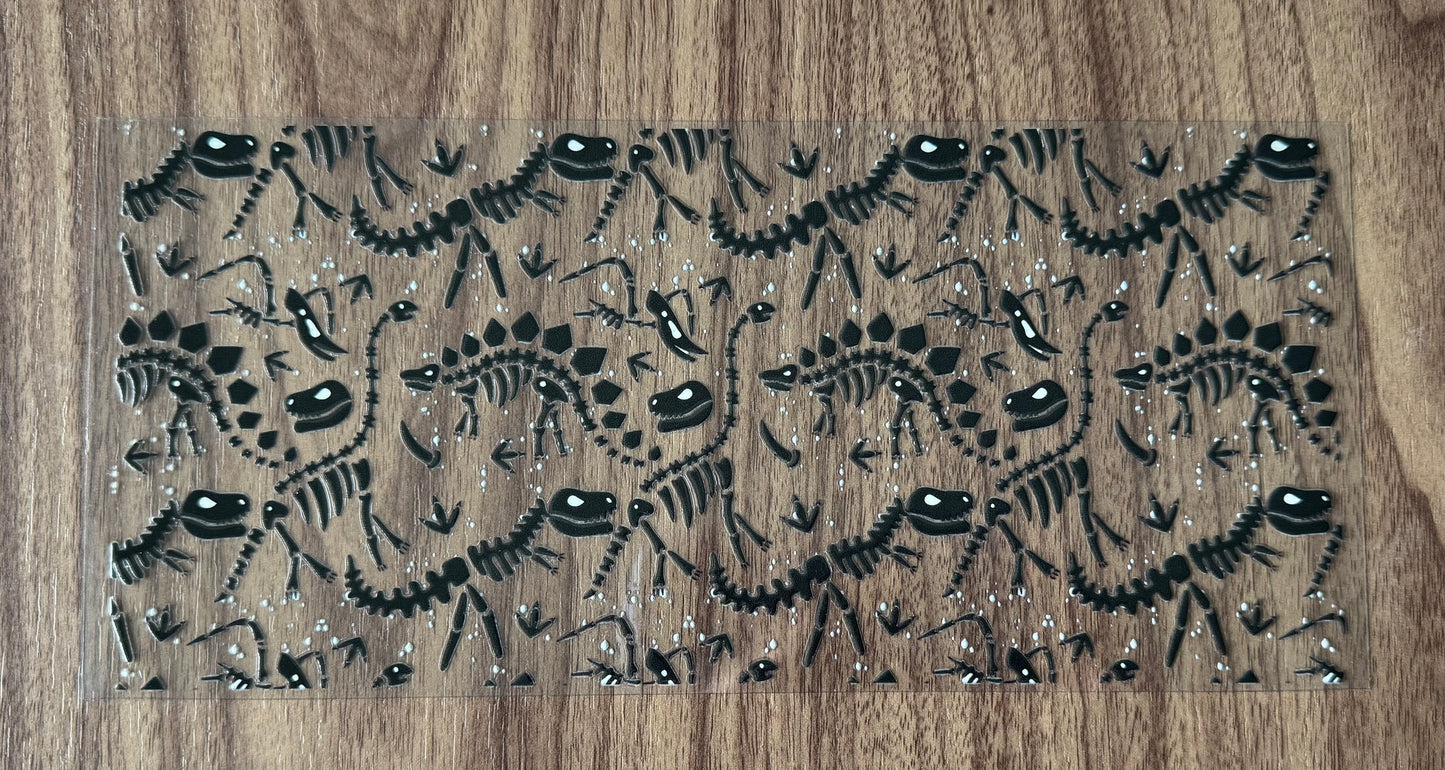 Dinosaur Bones Cup Wrap