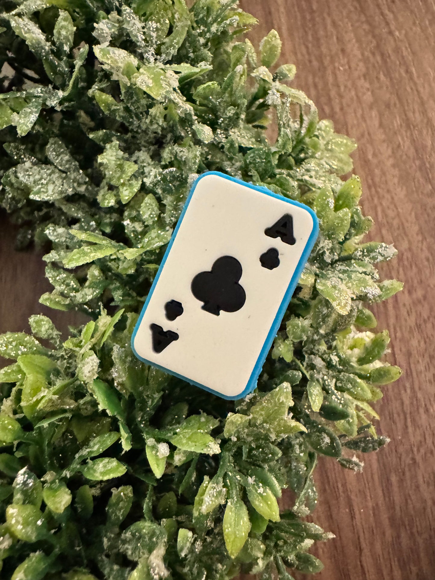 Ace of Clubs Playing Card Focal