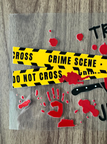 True Crime Junkie Cup Wrap