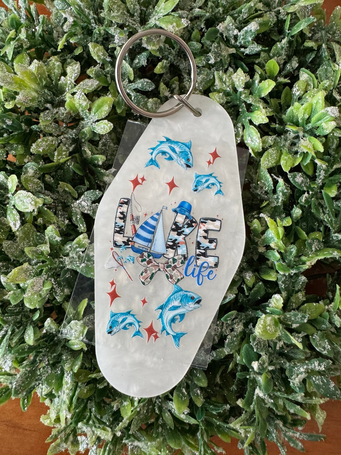Lake Life Keychain Decal