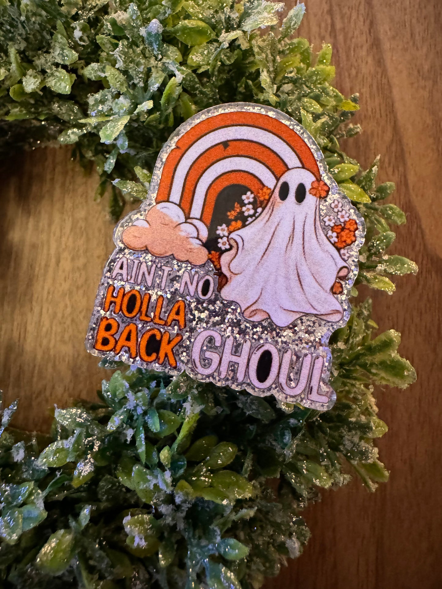 No Holla Back Ghouls Magnet