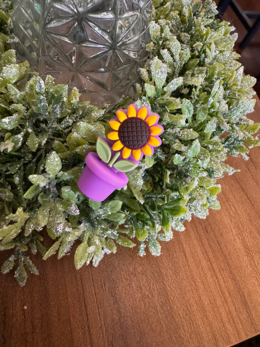 Purple Sunflower Focal