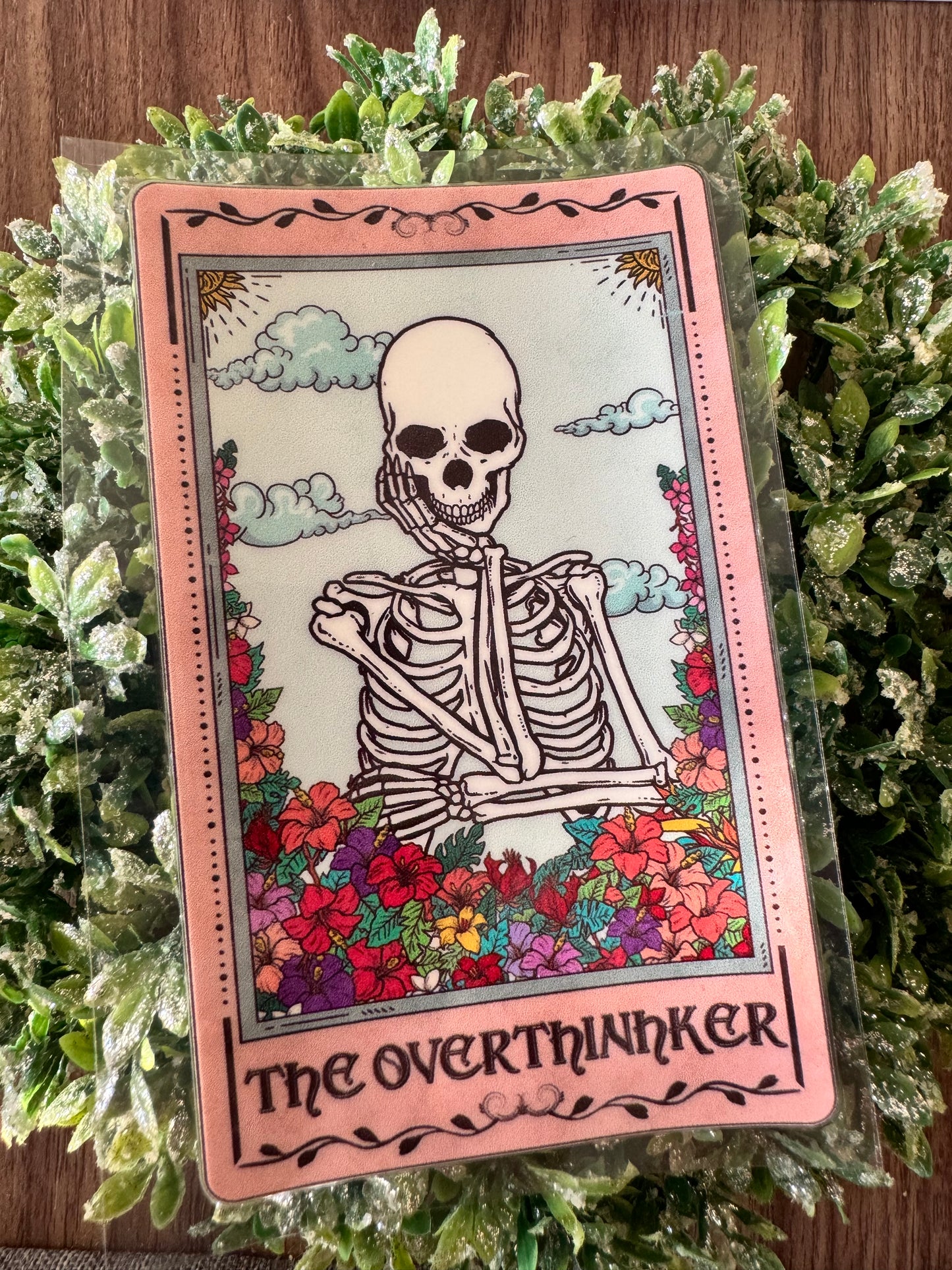 The Overthinker Tarot Decal