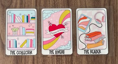 Book Tarot Card Decal Sheet