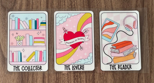 Book Tarot Card Decal Sheet