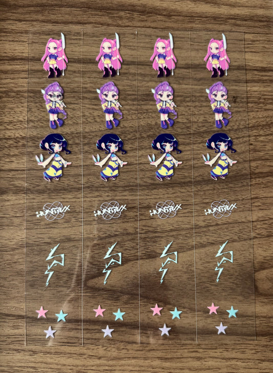 K Pop Singers Sheet