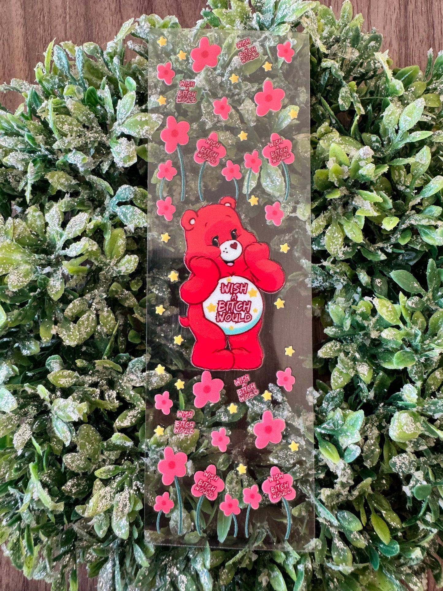 Red Swear Bear Pen Wrap