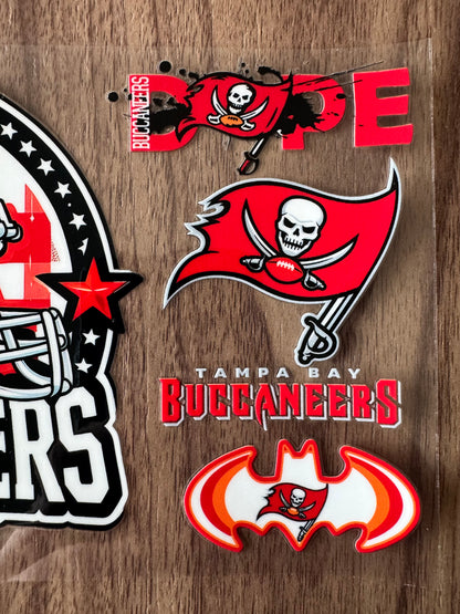 Tampa Bay Football Helmet Cup Wrap