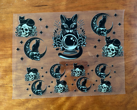 Black Cat Cup Wrap