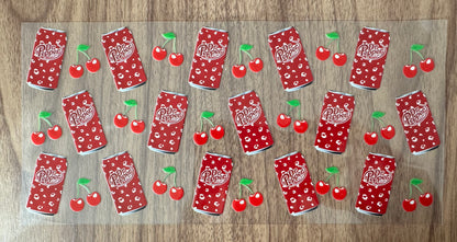 Cherry Doctor Drink Cup Wrap