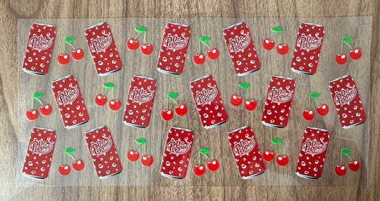 Cherry Doctor Drink Cup Wrap