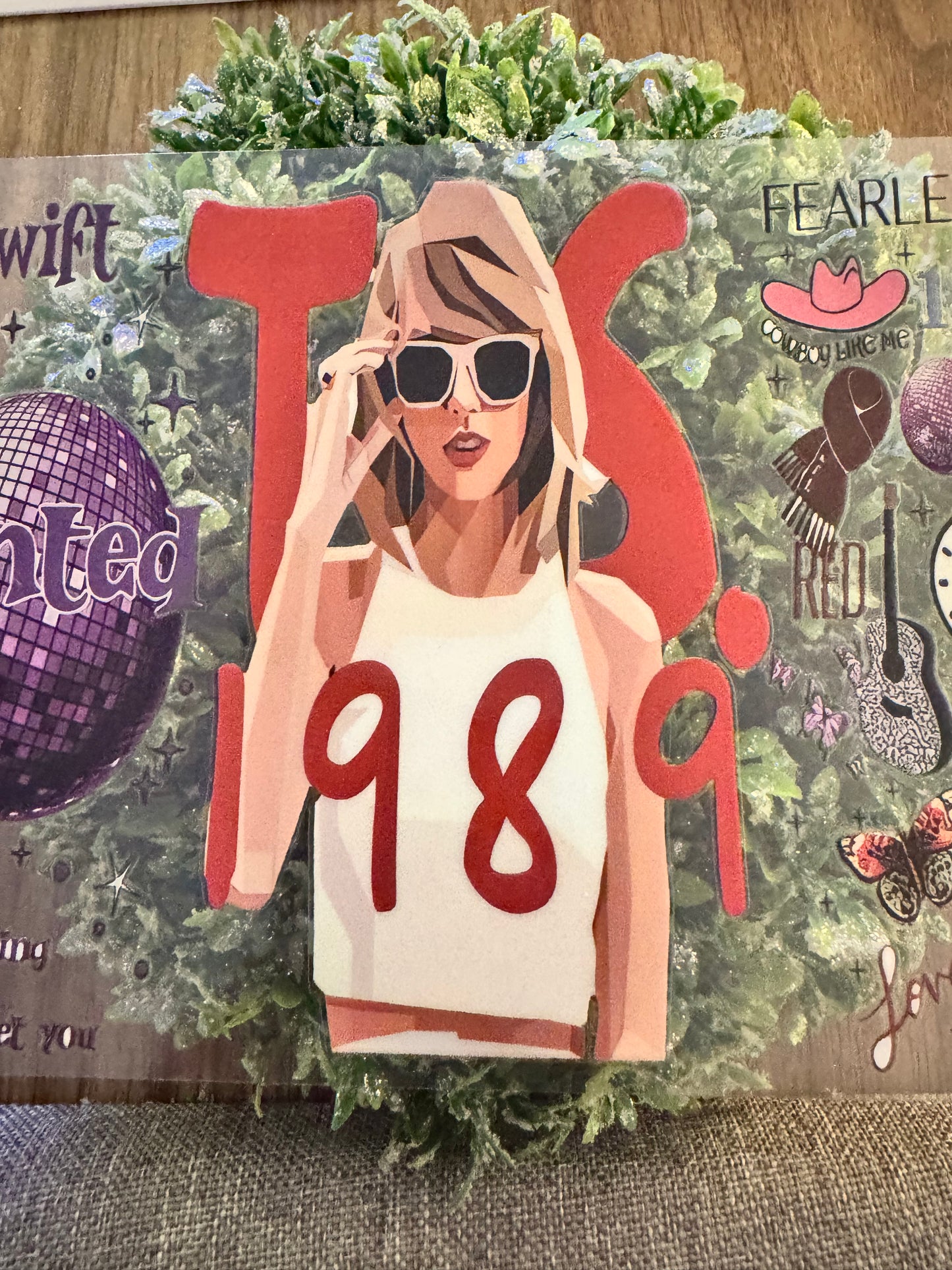 Taylor Swift Cup Wrap