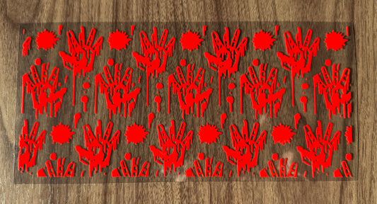 Bloody Hands Cup Wrap