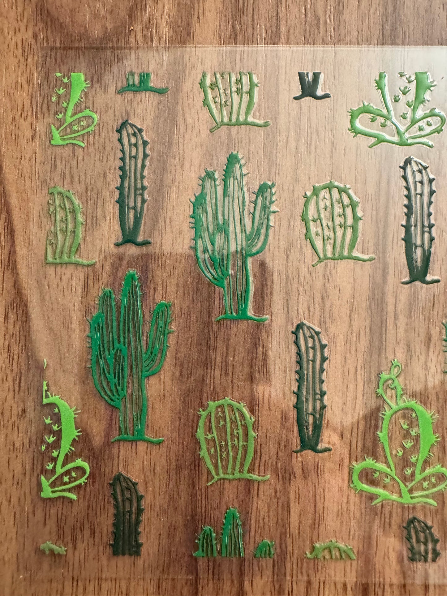 Green Cacti Cup Wrap