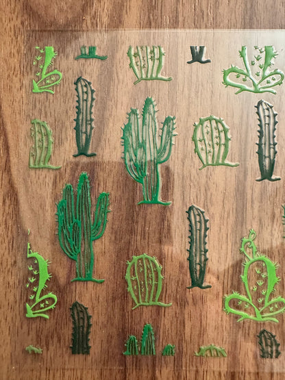 Green Cacti Cup Wrap