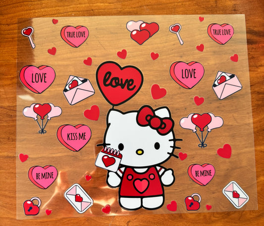 Loving Kitty Cup Wrap